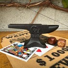 Colt 1855 Cast Iron Anvil Paperweight With Raised Lettering  5 75  X 2 5  