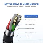 2 Pack 10ft 1 4  Trs Balanced Audio Cable Stereo Right Angle Male To Male Cord