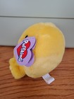 Puffkins Happy Plush Toy Yellow Smiley Face Vintage Swibco New With Tag 4 