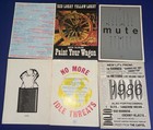 Lot- 6 vintage 1980s Catalogue Magazine Inide Label Catalog Rough Trade mute 4ad