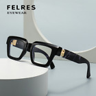 Square Anti Blue Light Eyeglasses For Men Women Thick Frames Glasses Frames New