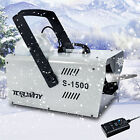 2pcs 1500w Snow Machine Snowflake Maker Machine Stage Dj Flake Effect W remote