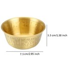 3 Inch Copper Offering Bowl For Yoga Meditation Altar Ritual Incense