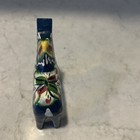 Akta Dalahemslojd G  A  Olsson Dala Horse Wooden Blue 4    Tall Vintage Sweden