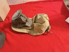 Vintage Justrite Universal Coal Miners Lantern Mounted On Soft Canvas Hat
