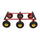 1200lb All-terrain Mover Heavy Duty Furniture Dolly 6-wheel All-terrain Mover 