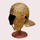 Medieval Brass Roman Helmet Xanten Gallic Helmet Hand Carved Historical Helmet