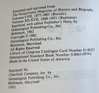 Baptisms And Burials Christ Church Philadelphia Pa Softcover Book
