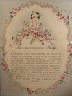 Vintage Motto Florence Nightingale Pledge Framed Print Nurse Oath Wall Art 1942