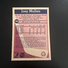 Vintage Hockey Autograph Card Signed Joey Mullen