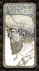 Buffalo Hunter H  Alvin Sharpe Has Hamilton Mint 1oz 999 Fine Silver Bar C5840