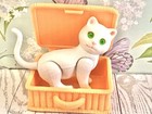 Barbie Doll Pet Kitten Fluff  5524 Vintage 1982 With Barbie Beach Glam Basket