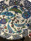 Turkish Hand Made Imported Ceramic Wall Kutahya   Turkiye 12 In