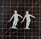 Lot Of 2 Vintage 1970 s Louis Marx Toys German Soldiers With Grenade
