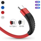 Fast Charge Usb Charger Cord   Data Sync Cable For Iphone Type C Usb C 3 6 10ft