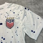 Nike 2023 Usa Home Soccer Jersey Mens Size L White   Blue