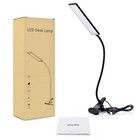 Clip-on Usb Led Desk Lamp Dimmable Reading Bed Desk Table Lamp Night Light