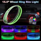 15 5  Rgb chasing Color Led Wheel Ring Rim Lights For Truck Car Set Wheel Light