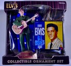 Elvis Presley Collectors Lot   pocket Knift   Playing Cards And Ornament Set