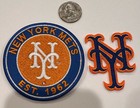  2 -new York Mets Vintage Style Embroidered Iron On Patches 3  X 3      3   x 1 5   