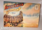 Circa 1938 Bryce Canyon National Park Utah Souvenir Fold Out Postcard