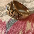 Vintage 10k Yellow Gold 1968 St Anthony s Boys High School Class Ring Size 10