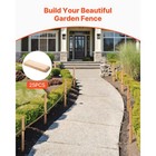 Uimoso Set Of 25 Wooden Stakes Fir Wood 24  36  48  For Garden Landscaping Fence