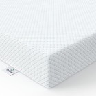 Mini Crib Mattress  38x24x4 Inch Portable Crib Mattress  Two-stage Memory Foam 