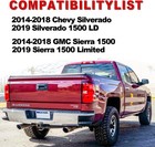 2500 3500 Hd Style Rear Steel Step Bumper Assembly For 2014-2018 Chevy Silverado