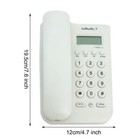 Corded Basic Landline Phone Fsk dtmf Simple Caller Id Telephone With Lcd Inc