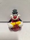 Vintage Warner Bros Looney Tunes Sylvester The Cat Jingle Bell Ornament 4  1995