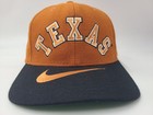 Vintage University Of Texas Longhorns Nike Team Sports Flex Fitted M-l Hat Cap