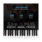 M Sanmersen Piano Keyboard For Beginners  37 Keys Built-in 1200ma R    Fast Ship