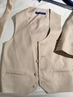 Perry Ellis Size 7 Boys Tan Suit
