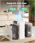 Air Purifiers For Home Pets With Double-sided Hepa Washable Filters large Roo   