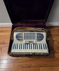 Vintage Cingolani Piano Accordion 120 Bass Buttons Italy