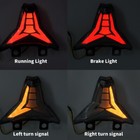 For 2019 - 2026 Zx6r Integrated Led Tail Light Brake Turn Signal   Plug And Play
