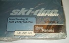 Skidoo 2001 Mach Z Service Manual Vol 2 Grand Touring Se Std Tech Plus Ski Doo