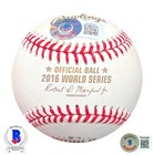    tim Buss     Chicago Cubs Signed 2016 World Series Baseball Autograph    beckett
