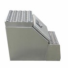 Bozz 12  Aluminum Tool Step Saddle Box   Lock And Keys