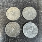 Lot Of 4 Silver Quarters 1 Dollar Face Value 90  Silver Coins 1964 And Earlier