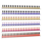32  Acrylic Nail Polish Rack Wall Shelf - Clear Organizer For 192 Bottles  6 Pac