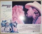 Willie Nelson And Dyan Cannon Autographed  honeysuckle Rose  Lobby Card  5 1980