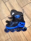 Papaison Adjustable Inline Skates For Kids   Adults-light Up Wheels-size 1-4 Nib