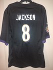 Baltimore Ravens  8 Lamar Jackson Black Jersey Xl New Without Tag