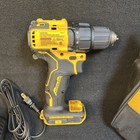 Dewalt Dcd708c2 Atomic Brushless Compact Drill driver Kit - Yellow black