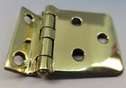 3 8  Off Set Sellers Cabinet Hinge Hoosier Wilson Solid Brass Antique Vintage 