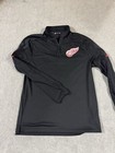 Adidas Climalite Nhl Detroit Red Wings 1 4 Zip Mens Size Medium