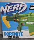 Nerf X Fortnite Smg-zesty 4-in-1 Dart Blaster New Includes 10 Elite Darts