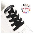 No Tie Shoe Laces Press Lock Shoelaces Without Ties Elastic Laces Sneaker